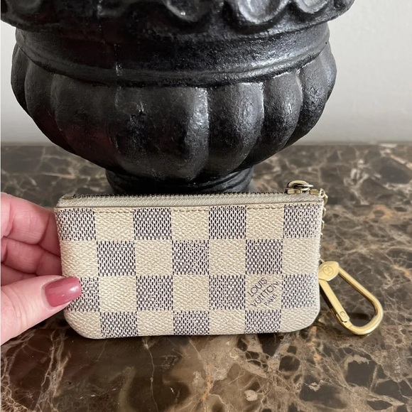 Louis Vuitton Handbags - Louis Vuitton coin purse pouch Damier Azur